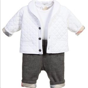 Burberry Baby Boy Quilted Jacket